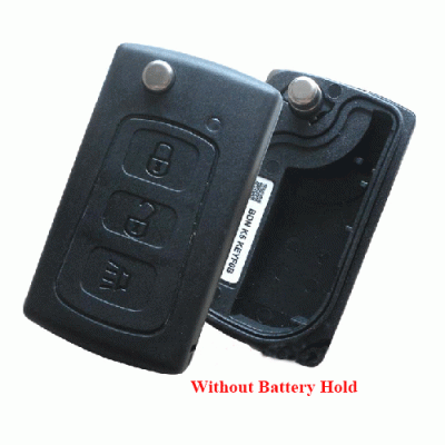 1355 For Greate Wall 3 Buttons Flip car key shell Case Blanks