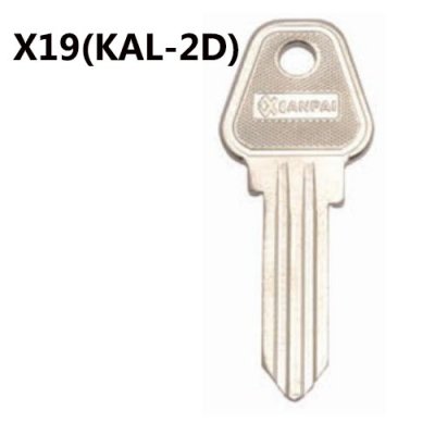 o-054 steel iron X19(KAL-2D) Blank door key