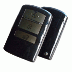1666 For KIA 3 Buttons Smart Car key shell Blanks