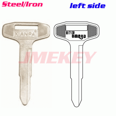 P-531 steel Iron Car key blansk For Mitsubishi LEFT SIDE