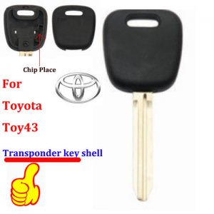 JM-039 Transponder Car key shell Case for Toyota toy43