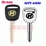 P-234 Gold logo Car key blanks for Hyundai LEFT side