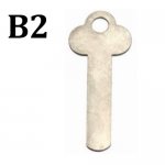 K-075 Brass Door key blanks B2 Suppliers
