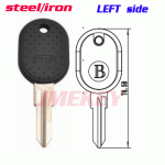 P-253 For steel Fiat Short Car key Blanks LEFT side Wholesale