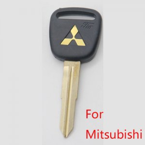 ST-08 Gold logo Car key blanks for Mitsubishi Left side