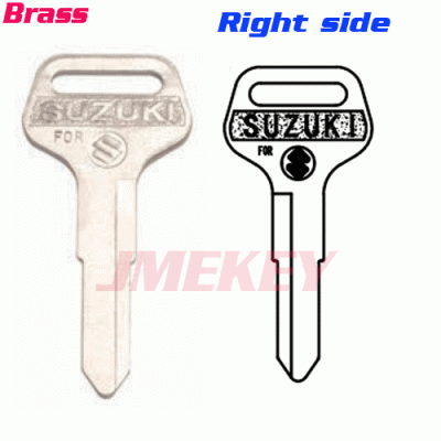 P-346 Replacement Brass Car key blanks For suzuki Right side