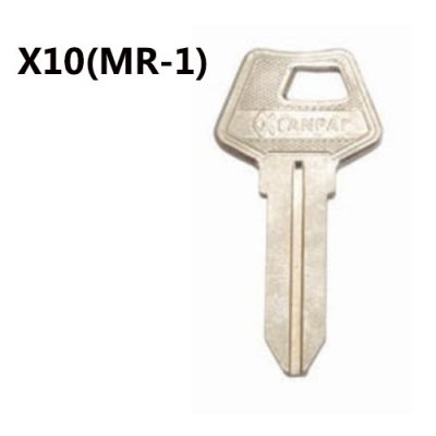 O-045 STEEL IRON X10(MR-1) house keys blanks