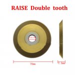 KCU-28 Double tooths raise key cutter good quality