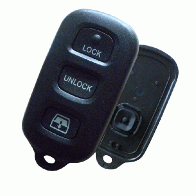T-527 For Toyota 3 Buttons remote key shell