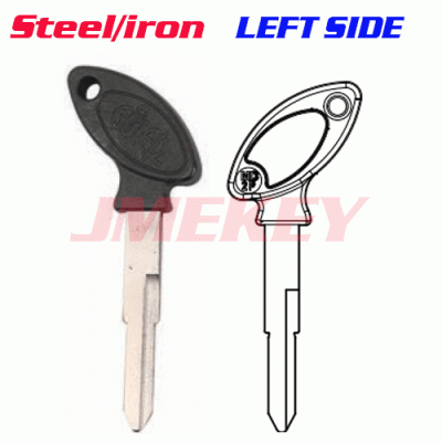 P-512 Steel Car key blanks MD2SP LEFT side Wholesale