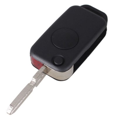 BE-16 1 Button Remote Flip Folding Car Key Shell Case For BENZ