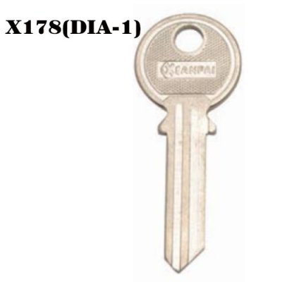 o-113 steel iron X178(DIA-1) Blank house keys