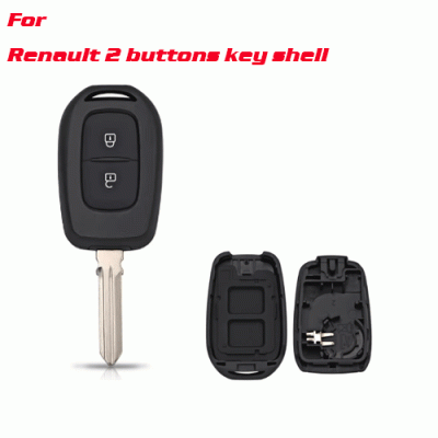 A-108 2 Button Car Remote Key Shell Case for Renault