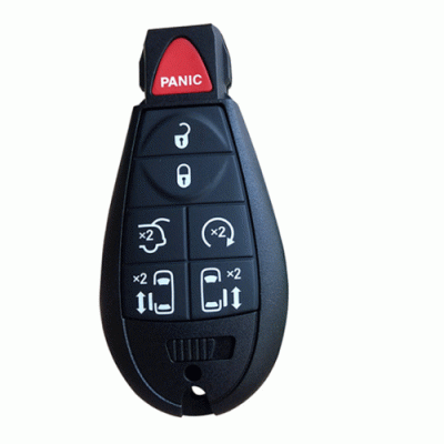 1521Q 6 Buttons Remote Case Smart Key Shell For Chrysler