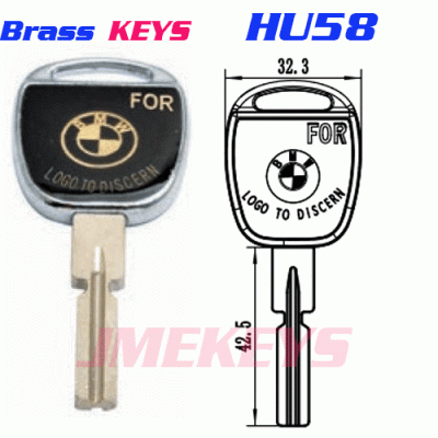 P-014 For BMW GULE Key Blanks HU64 S7BW-P Suppliers